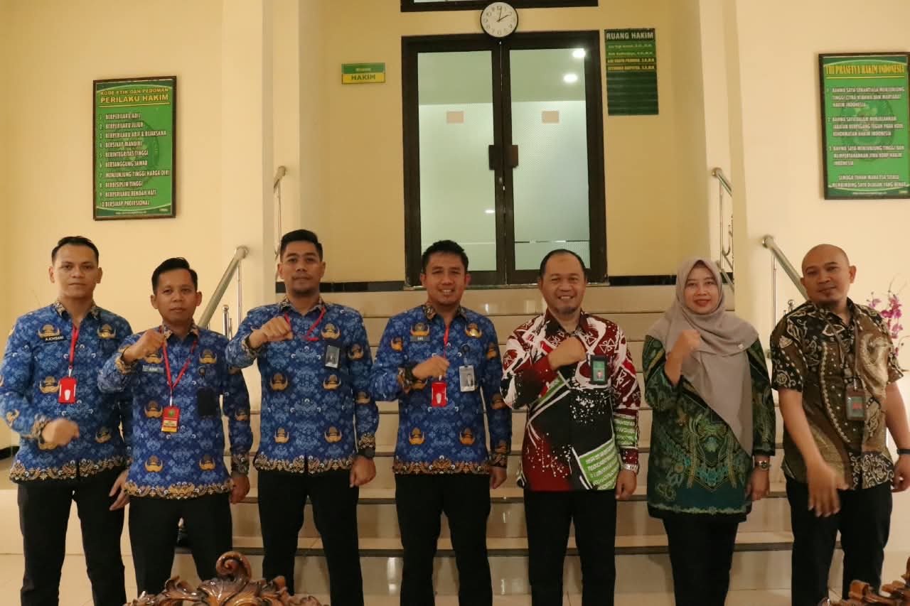 Kepala Bapas Magelang Sambangi PN Mungkid, Eratkan Koordinasi Antarlembaga